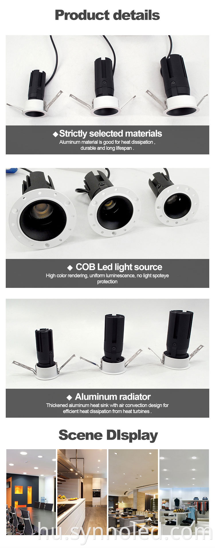 Wall Washer Recessed Downlight